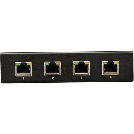 EATON Tripp Lite HDMI Over Cat5 / Cat6 Extender Splitter 4-Port Transmitter TAA - 1 Input Device - 5 Output Device - 200 ft Range - 4 x Network (RJ-45) - 1 x HDMI In - 1 x HDMI Out - Twisted Pair - Category...  - B126-004