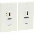 EATON Tripp Lite HDMI Over Cat5 Cat6 Wall Plate Extender Transmitter Receiver TAA - Wall Mount - P167-000