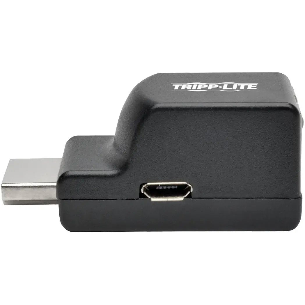 EATON Tripp Lite HDMI over Cat5e / Cat6 Extender Receiver, Passive, Low-Profile, 1080p - 1 Output Device - 100 ft Range - 1 x Network (RJ-45) - 1 x USB - 1 x HDMI Out - Full HD - 1920 x 1080 - Twisted Pair ...  - B126-1P0-MINI