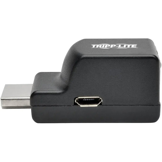 EATON Tripp Lite HDMI over Cat5e / Cat6 Extender Receiver, Passive, Low-Profile, 1080p - 1 Output Device - 100 ft Range - 1 x Network (RJ-45) - 1 x USB - 1 x HDMI Out - Full HD - 1920 x 1080 - Twisted Pair ...  - B126-1P0-MINI