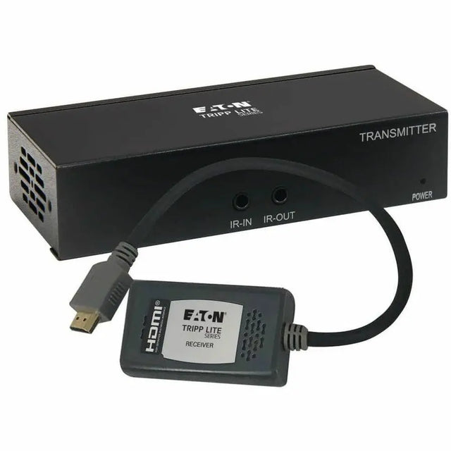 EATON Tripp Lite HDMI Over Cat6 Extender Kit Pigtail Receiver 4K60Hz HDR PoC TAA - 1 Input Device - 1 Output Device - 230 ft Range - 2 x Network (RJ-45) - 1 x HDMI In - 1 x HDMI Out - 4K UHD - 3840 x 2160 -...  - B127A-1A1-BHPH