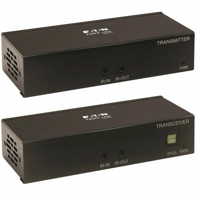 EATON Tripp Lite HDMI Over Cat6 Extender Kit Transmitter Receiver Repeater 4K60Hz - 2 Input Device - 3 Output Device - 230 ft Range - 2 x Network (RJ-45) - 1 x HDMI In - 1 x HDMI Out - 4K UHD - 3840 x 2160 ...  - B127A-111-BHTH
