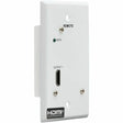 EATON Tripp Lite HDMI Over Cat6 Receiver 1-Port Wall Plate 4K 60Hz HDR 4:4:4 PoC - 1 Output Device - 230 ft Range - 1 x Network (RJ-45) - 1 x HDMI Out - 4K UHD - 3840 x 2160 - Twisted Pair - Category 6 - Wa...  - B127A-1A0-FH