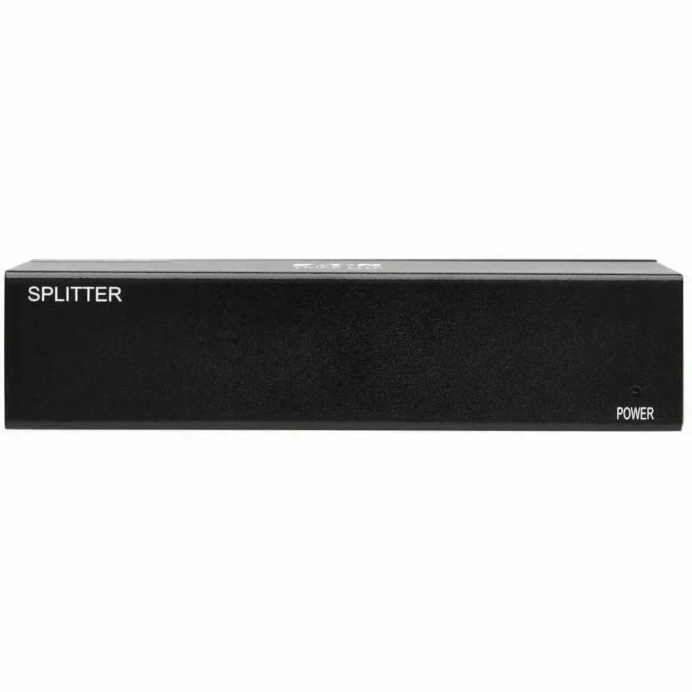 EATON Tripp Lite HDMI Over Cat6 Splitter 2-Port 4K60Hz HDR 4:4:4 PoC HDCP 2.2 TAA - 3840 × 2160 - 230 ft Maximum Operating Distance - 1 x HDMI In - Network (RJ-45) - TAA Compliant - B127A-002-BH