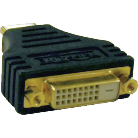 EATON Tripp Lite HDMI to DVI Cable Adapter Converter Compact HDMI to DVI-D M/F - 1 x DVI-D Female Digital Video - 1 x HDMI Male Digital Audio/Video - P132-000