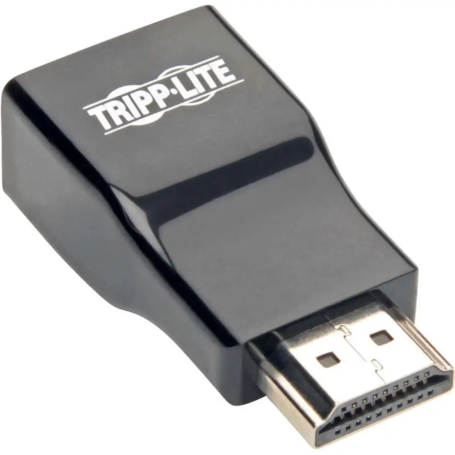 EATON Tripp Lite HDMI to VGA Adapter Converter for Ultrabook / Laptop Chromebook - 1 Pack - 1 x HDMI (Type A) Male Digital Audio/Video - 1 x HD-15 Female VGA - 1920 x 1080 Supported - 1 Pack - 1 x HDMI (Typ...  - P131-000