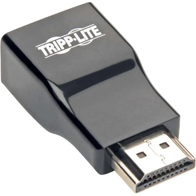 EATON Tripp Lite HDMI to VGA Adapter Converter for Ultrabook / Laptop Chromebook - 1 Pack - 1 x HDMI (Type A) Male Digital Audio/Video - 1 x HD-15 Female VGA - 1920 x 1080 Supported - 1 Pack - 1 x HDMI (Typ...  - P131-000