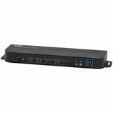 EATON Tripp Lite HDMI USB KVM Switch 4-Port 4K 60Hz HDR HDCP 2.2 IR USB Sharing - 4 Computer(s) - 1 Local User(s) - 4096 x 2160 - 8 x USB - 5 x HDMI - B005-HUA4