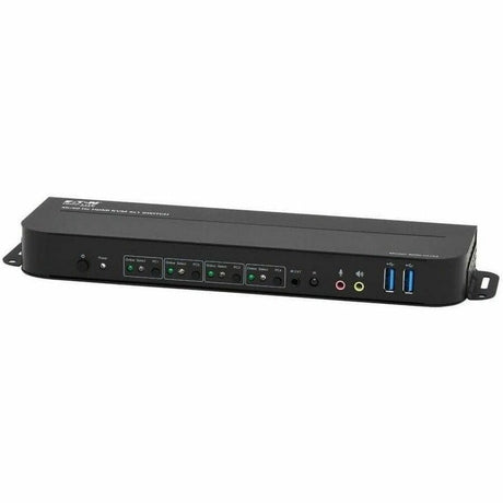 EATON Tripp Lite HDMI USB KVM Switch 4-Port 4K 60Hz HDR HDCP 2.2 IR USB Sharing - 4 Computer(s) - 1 Local User(s) - 4096 x 2160 - 8 x USB - 5 x HDMI - B005-HUA4