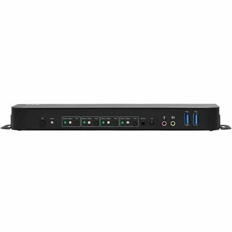 EATON Tripp Lite HDMI USB KVM Switch 4-Port 4K 60Hz HDR HDCP 2.2 IR USB Sharing - 4 Computer(s) - 1 Local User(s) - 4096 x 2160 - 8 x USB - 5 x HDMI - B005-HUA4