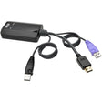 EATON Tripp Lite HDMI USB Server Interface w/Virtual Media & CAC for B064 KVMs TAA - 1 Computer(s) - 164.04 ft Range - 1 x Network (RJ-45) x USB x HDMI - External - B055-001-UHD