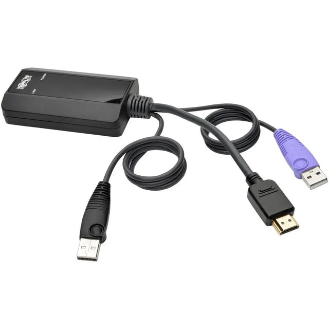 EATON Tripp Lite HDMI USB Server Interface w/Virtual Media & CAC for B064 KVMs TAA - 1 Computer(s) - 164.04 ft Range - 1 x Network (RJ-45) x USB x HDMI - External - B055-001-UHD