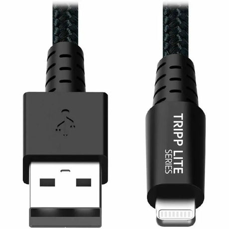 EATON Tripp Lite Heavy Duty Lightning to USB Sync/Charge iPad iPhone Apple 6ft 6' - 5.91 ft Lightning/USB Data Transfer Cable for iPhone, iPad, iPad mini, iPad Air, iPad Pro, iPod touch, Computer - First En...  - M100-006-GY-MAX