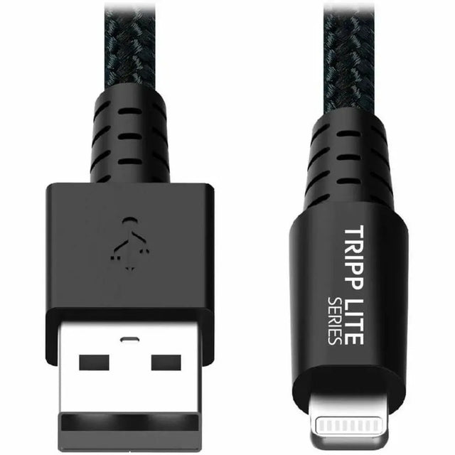 EATON Tripp Lite Heavy Duty Lightning to USB Sync/Charge iPad iPhone Apple 6ft 6' - 5.91 ft Lightning/USB Data Transfer Cable for iPhone, iPad, iPad mini, iPad Air, iPad Pro, iPod touch, Computer - First En...  - M100-006-GY-MAX