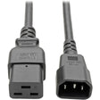 EATON Tripp Lite Heavy Duty Power Extension Cord 16 AWG 10A C19 to C14 6' 6 ft - (IEC-320-C19 to IEC-320-C14) 6-ft. - P047-006-10A