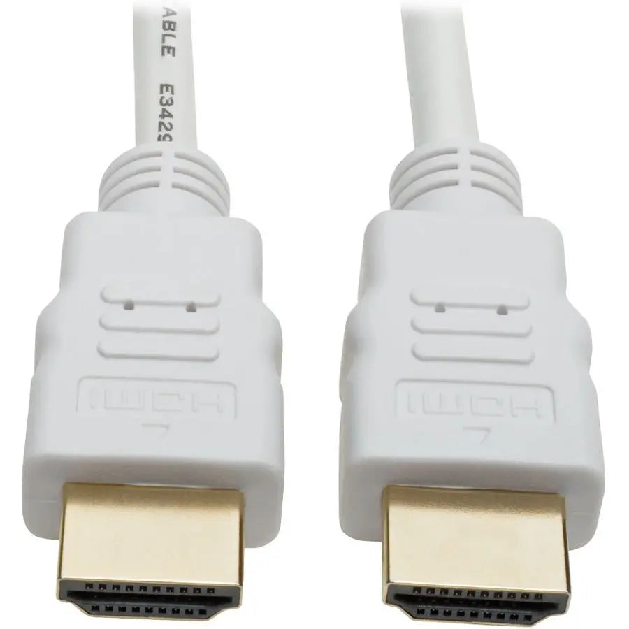EATON Tripp Lite High Speed HDMI 4K Cable Ultra HD Digital Video M/M White 16ft - HDMI for Audio/Video Device, Blu-ray Player, Gaming Console, Camera, A/V Receiver, Monitor, Projector, TV, iPad - 2.25 GB/s ...  - P568-016-WH