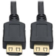 EATON Tripp Lite High-Speed HDMI Cable w/ Gripping Connectors 4K M/M Black 3ft 3' - HDMI for Projector, Monitor, Notebook, Home Theater System, Tablet, Audio/Video Device, TV Box, HDTV, Blu-ray Player, Gami - P568-003-BK-GRP