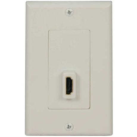 EATON Tripp Lite Home Theater HDMI Send / Receive Pass-Through Wallplate - 2 x Socket(s) - HDMI Video - White - P166-001-P
