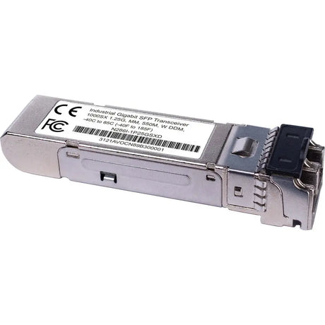 EATON Tripp Lite Industrial Gigabit SFP Transceiver 1000Base-SX MMF LC Duplex - For Optical Network, Data Networking - 1 x LC Duplex Female 1000Base-SX Network - Optical Fiber - Multi-mode - Gigabit Etherne...  - N286I-1P25GSXD