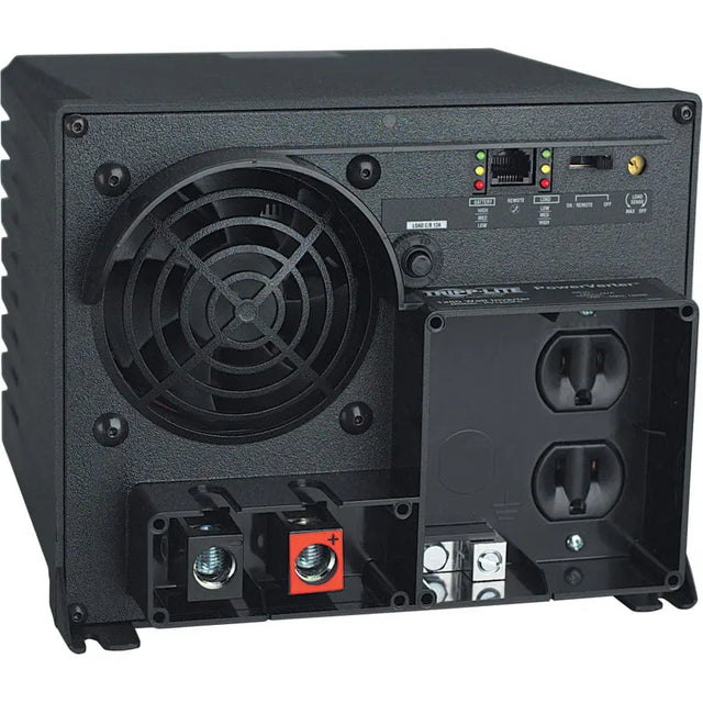 EATON Tripp Lite Industrial Inverter 1250W 12V DC to 120V AC RJ45 2 Outlets 5-15R - 12V DC - 120V AC - Continuous Power:1250W - PV1250FC