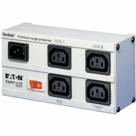 EATON Tripp Lite International Isobar Surge Protector 230V C13 4 Outlet 2M Cord - Receptacles: 4 x IEC 320-C13 - 330J - EURO-4