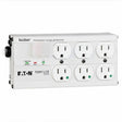 EATON Tripp Lite Isobar Surge Protector Medical Metal 6 Outlet 15' Cord - Receptacles: 6 x NEMA 5-15R - 3330J - ISOBAR6ULTRAHG