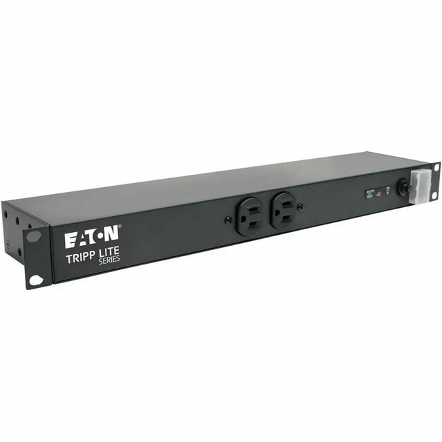 EATON Tripp Lite Isobar Surge Protector Rackmount Metal 12 Outlet 15' Cord 1U RM - Receptacles: 12 x NEMA 5-15R - 3840J - ISOBAR12ULTRA