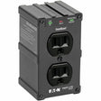 EATON Tripp Lite Isobar Surge Protector Wall Mount Direct Plug In 2 Out 1410 Joul - Receptacles: 2 x NEMA 5-15R - 1410J - ULTRABLOK