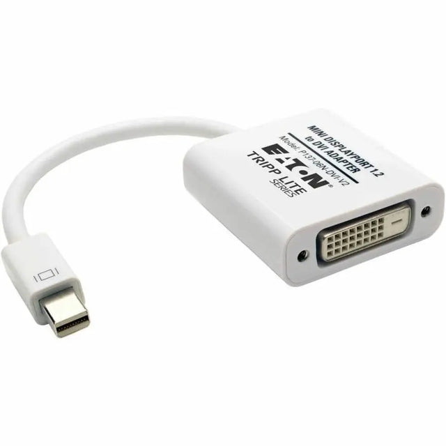 EATON Tripp Lite Keyspan Mini DisplayPort to DVI Active Adapter Converter 6" Mini DP MDP to DVI Mini Dport - DisplayPort 1.2/DVI for Monitor, Computer - 2.16 GBps - 6" - 1 x Mini DisplayPort Male Digital Au - P137-06N-DVI-V2