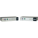 EATON Tripp Lite KVM Console Extender VGA over cat5 UTP for USB & PS/2 device - 328.08 ft Range - UXGA - 1600 x 1200 Maximum Video Resolution - 2 x Network (RJ-45) - 2 x PS/2 Port - 2 x VGA - B013-330