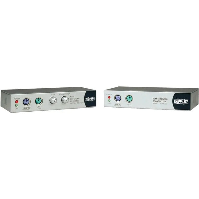 EATON Tripp Lite KVM Console Extender VGA over cat5 UTP for USB & PS/2 device - 328.08 ft Range - UXGA - 1600 x 1200 Maximum Video Resolution - 2 x Network (RJ-45) - 2 x PS/2 Port - 2 x VGA - B013-330