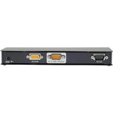 EATON Tripp Lite KVM Server Remote Control External over IP RS-232 Port TAA GSA - 1 x 1 - 1 x Keyboard/Mouse/Video - 0U - Rack-mountable - B051-000