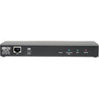 EATON Tripp Lite KVM Server Remote Control External over IP RS-232 Port TAA GSA - 1 x 1 - 1 x Keyboard/Mouse/Video - 0U - Rack-mountable - B051-000