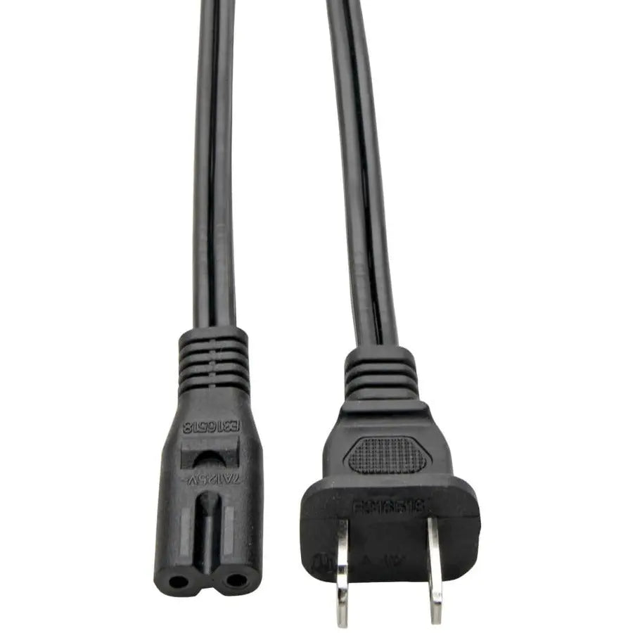 EATON Tripp Lite Laptop/Notebook Power Extension Cord 10A 1-15P to C7 6' 6ft - 10A (NEMA 1-15P to IEC-320-C7) 6-ft. - P012-006