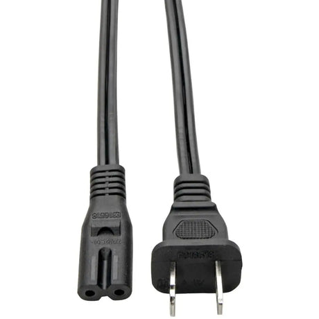 EATON Tripp Lite Laptop/Notebook Power Extension Cord 10A 1-15P to C7 6' 6ft - 10A (NEMA 1-15P to IEC-320-C7) 6-ft. - P012-006