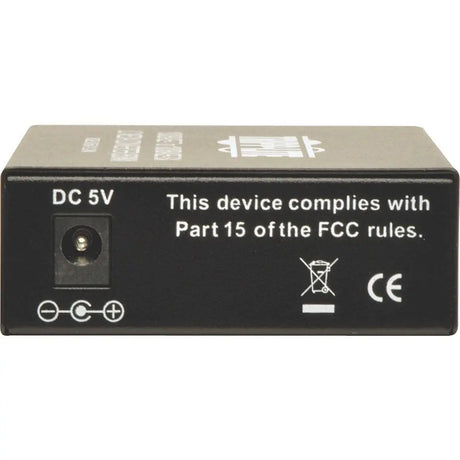 EATON Tripp Lite LC Multimode Fiber Media Converter Gigabit RJ45 10/100/1000 550M 850nm - 1 x Network (RJ-45) - 10/100/1000Base-T, 1000Base-SX - Desktop - N785-001-LC-MM