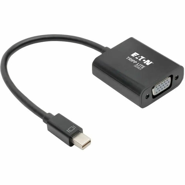 EATON Tripp Lite Mini DisplayPort 1.2 to VGA Adapter Active 1080p Black mDP to VGA 6in - Mini DisplayPort/VGA for Chromebook, Projector, Video Device, Monitor, Notebook, Tablet, MacBook, TV, Tablet, Graphic...  - P137-06N-VGAV2B