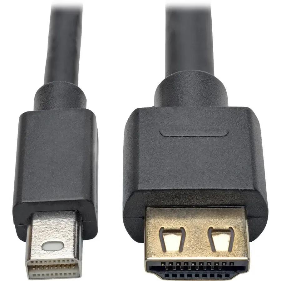 EATON Tripp Lite Mini DisplayPort 1.2a to HDMI 2.0 Active Adapter Converter Cable 4K x 2K 10ft 10' - HDMI/Mini DisplayPort for Audio/Video Device, Monitor, Projector, HDTV, Graphics Card, Tablet - 10 ft - 1...  - P586-010-HD-V2A