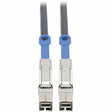 EATON Tripp Lite Mini-SAS External HD Cable - SFF-8644 to SFF-8644, 12 Gbps, 1 m (3.3 ft.) - 3.30 ft Mini-SAS HD Data Transfer Cable for Storage Device, Hard Drive - First End: 1 x SFF-8644 Mini-SAS HD - Ma...  - S528-01M