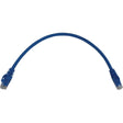 EATON Tripp Lite N261-001-BL Cat.6a UTP Network Cable - 1 ft Category 6a Network Cable for Network Device, Switch, Patch Panel, Server, Router, Hub, Printer, Computer, Photocopier, Modem, Security Camera, . - N261-001-BL