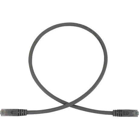 EATON Tripp Lite N261-002-GY Cat.6a UTP Network Cable - 2 ft Category 6a Network Cable for Network Device, Switch, Patch Panel, Server, Router, Hub, Printer, Computer, Photocopier, Modem, Security Camera, . - N261-002-GY