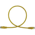 EATON Tripp Lite N261-002-YW Cat.6a UTP Network Cable - 2 ft Category 6a Network Cable for Network Device, Switch, Patch Panel, Server, Router, Hub, Printer, Computer, Photocopier, Modem, Security Camera, . - N261-002-YW