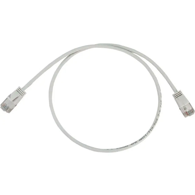 Tripp Lite N261-S02-WH Cat.6a UTP Patch Network Cable - 2 ft Category 6a Network Cable for Network Device, Switch, Patch Panel, Server, Router, Hub, Printer, Computer, Photocopier, Modem, Security Cam...  - N261-S02-WH EATON