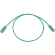 EATON Tripp Lite N261-S03-AQ Cat.6a UTP Patch Network Cable - 3 ft Category 6a Network Cable for Network Device, Switch, Patch Panel, Server, Router, Hub, Printer, Computer, Photocopier, Modem, Security Cam - N261-S03-AQ
