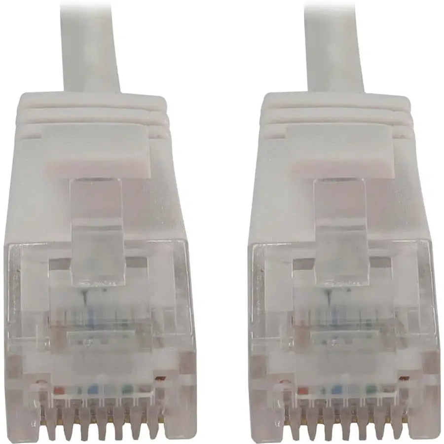 EATON Tripp Lite N261-S03-WH Cat6a UTP Patch Network Cable - 3 ft Category 6a Network Cable for Network Device, Server, Switch, Router, Hub, Printer, Computer, Photocopier, Modem, PoE Device, Patch Panel, . - N261-S03-WH