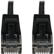 EATON Tripp Lite N261-S07-BK Cat6a UTP Patch Network Cable - 7 ft Category 6a Network Cable for Network Device, Server, Switch, Router, Hub, Printer, Computer, Photocopier, Modem, PoE Device, Patch Panel, . - N261-S07-BK