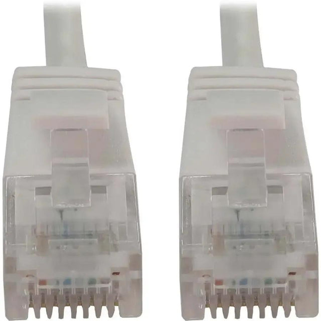 EATON Tripp Lite N261-S07-WH Cat6a UTP Patch Network Cable - 7 ft Category 6a Network Cable for Network Device, Server, Switch, Router, Hub, Printer, Computer, Photocopier, Modem, PoE Device, Patch Panel, . - N261-S07-WH