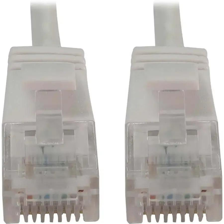EATON Tripp Lite N261-S10-WH Cat6a UTP Patch Network Cable - 10 ft Category 6a Network Cable for Network Device, Server, Switch, Router, Hub, Printer, Computer, Photocopier, Modem, PoE Device, Patch Panel,  - N261-S10-WH