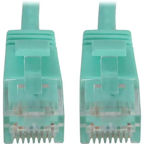 EATON Tripp Lite N261-S15-AQ Cat6a UTP Patch Network Cable - 15 ft Category 6a Network Cable for Network Device, Server, Switch, Router, Hub, Printer, Computer, Photocopier, Modem, PoE Device, Patch Panel,  - N261-S15-AQ