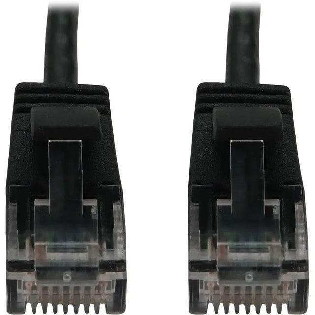 EATON Tripp Lite N261-S6N-BK Cat6a UTP Patch Network Cable - 6" Category 6a Network Cable for Network Device, Server, Switch, Router, Hub, Printer, Computer, Photocopier, Modem, PoE Device, Patch Panel, ... - N261-S6N-BK